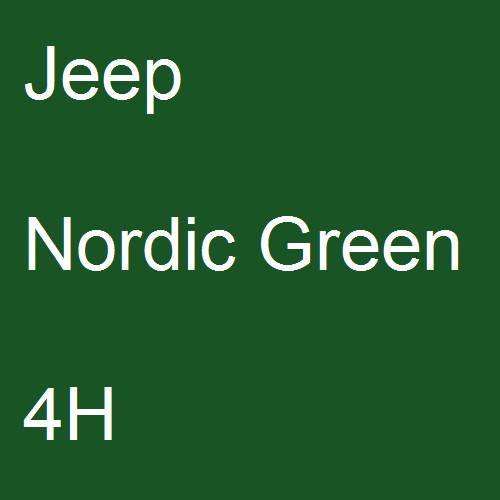 Jeep, Nordic Green, 4H.